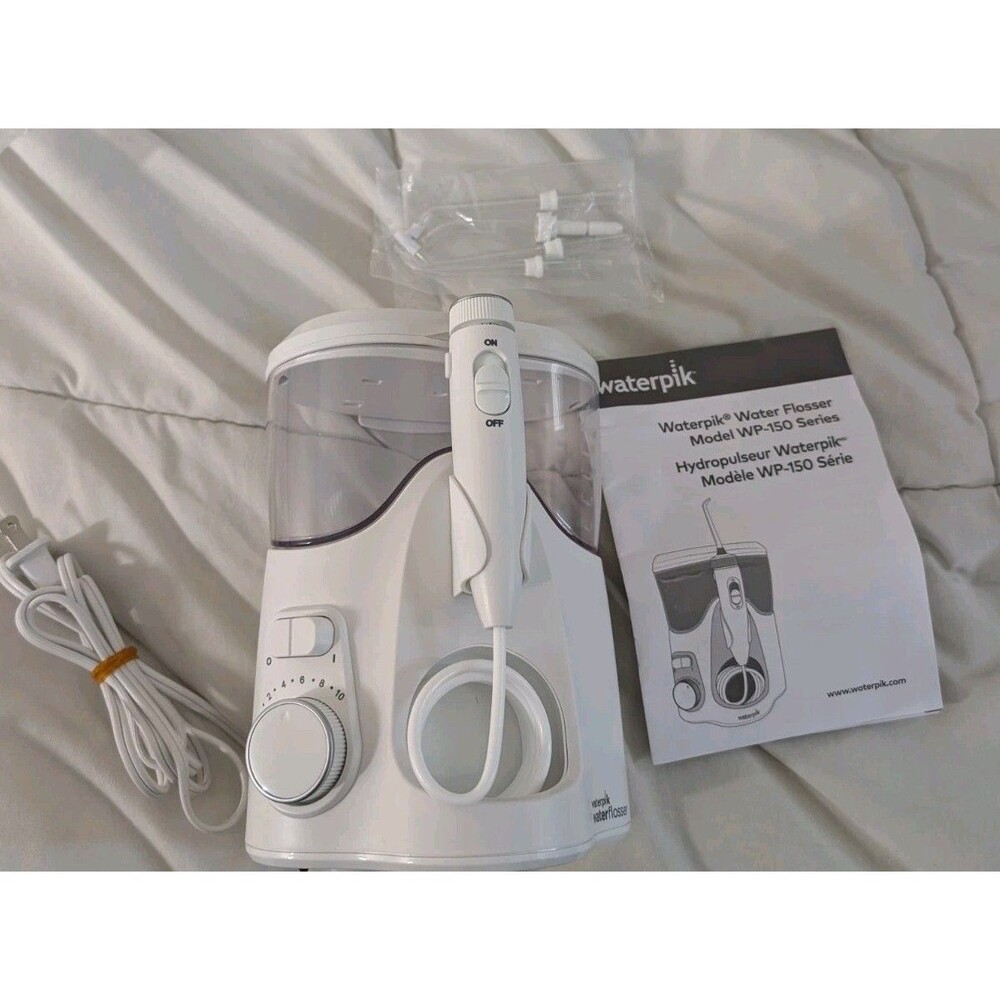 Waterpik Ultra Plus Water Flosser White Teeth Cleaner WP-150W New no box